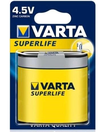 Varta 02012101301 Батарейка Superlife 3R12P FOL 1 Zinc-Carbon 02012101301: Купити в Україні - Добра ціна на EXIST.UA!