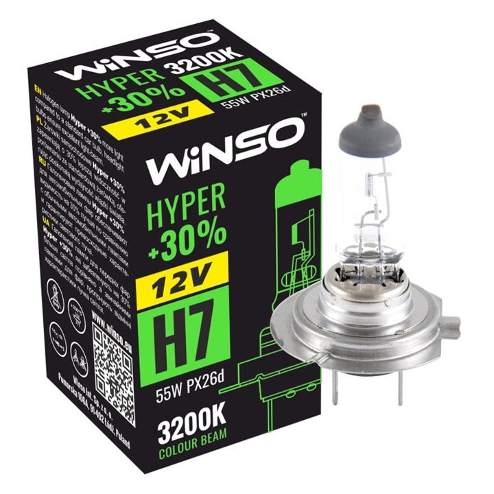 Winso 712700 Лампа галогенна Winso Hyper +30% 12В H7 55Вт +30% 712700: Купити в Україні - Добра ціна на EXIST.UA!