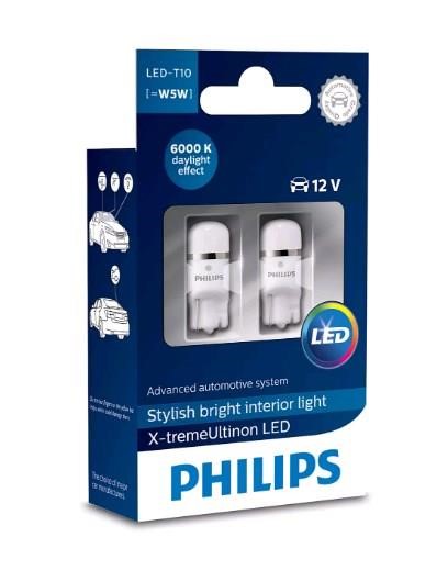 Philips 12799I60X2 Лампа світлодіодна Philips X-tremeUltinon LED T10 (W5W) 12В 0,9Вт 12799I60X2: Купити в Україні - Добра ціна на EXIST.UA!
