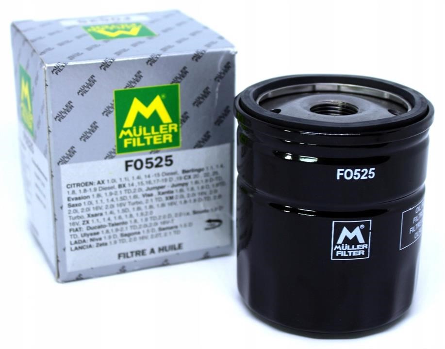 Muller filter FO525 Фільтр масляний FO525: Приваблива ціна - Купити в Україні на EXIST.UA!