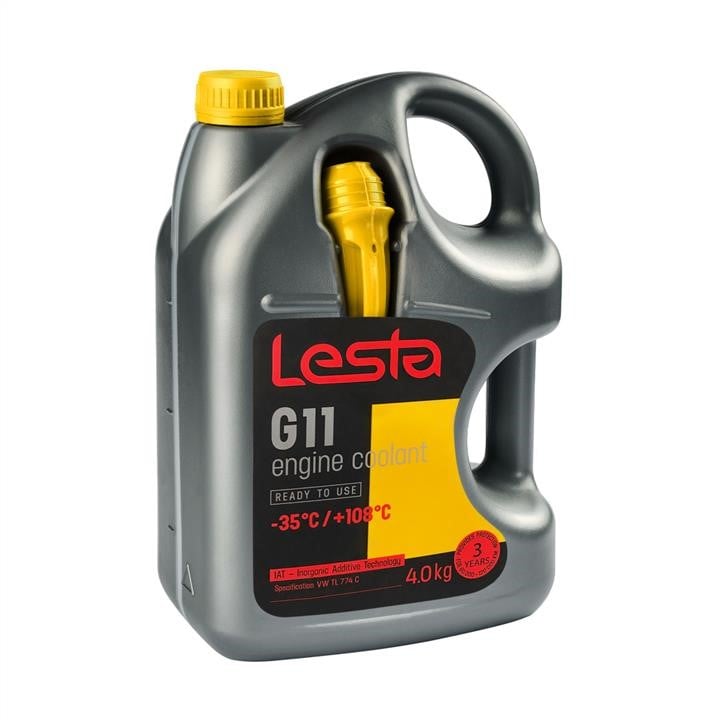 Lesta 395759 Антифриз Lesta G11 жовтий готовий до застосування -35C, 4кг 395759: Купити в Україні - Добра ціна на EXIST.UA!