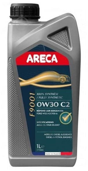 Areca 051563 Моторна олива Areca F9001 0W-30, 1л 051563: Приваблива ціна - Купити в Україні на EXIST.UA!