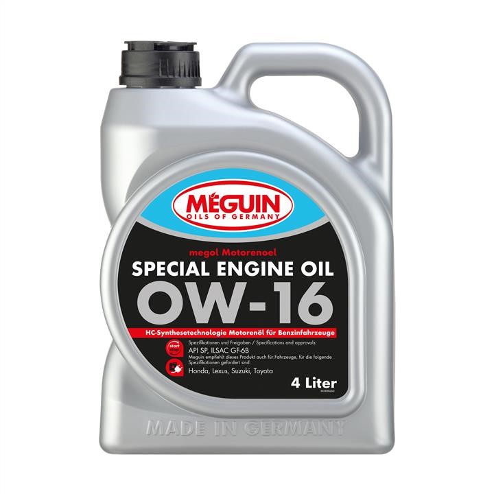 Meguin 33056 Моторна олива Meguin Special Engine Oil 0W-16, 4л 33056: Приваблива ціна - Купити в Україні на EXIST.UA!