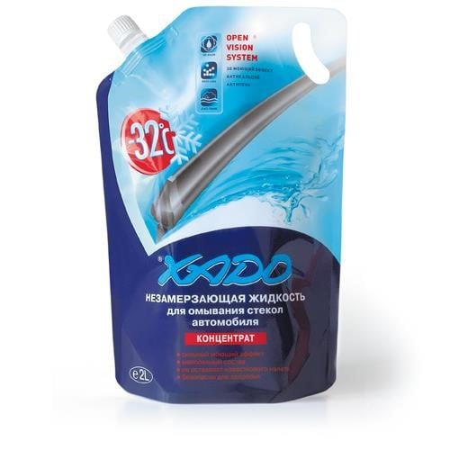 Xado XA 50010_1 Омивач скла зимовий, концентрат -32°C "Cool Rain", 2 л XA500101: Приваблива ціна - Купити в Україні на EXIST.UA!