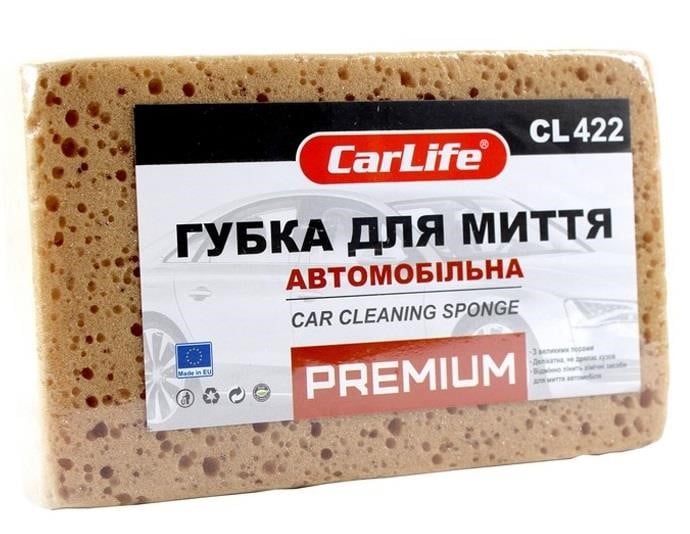 CarLife CL422 Губка для мытья авто крупные поры 20x14x6 cм CL422: Купить в Украине - Отличная цена на EXIST.UA!