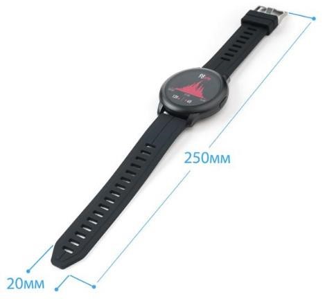 Смарт-годинник Globex Smart Watch Aero Black Globex AERO BLACK