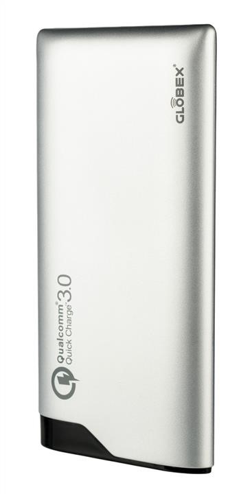 Globex Q100P Батарея універсальна Globex QC 3.0 10000 mAh Silver (Q100P) Q100P: Приваблива ціна - Купити в Україні на EXIST.UA!