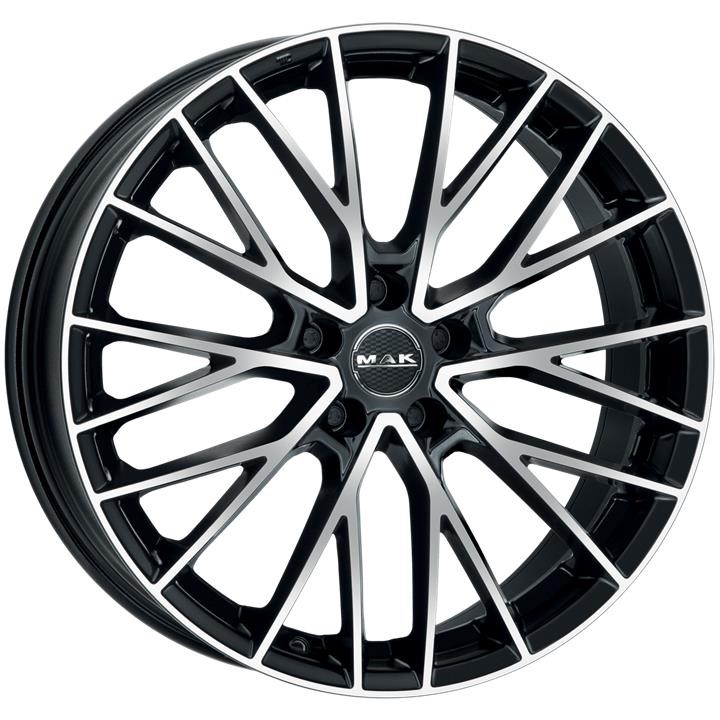 F9022ECBM52WS5X MAK Диск Колёсный Легкосплавный MAK Wheels SPECIALE 9x22 5x112 ET52 DIA66,6 BLACK MIRROR