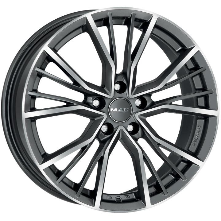 F8520UNQM20WS1X MAK Диск Колёсный Легкосплавный MAK Wheels UNION 8,5x20 5x112 ET20 DIA66,45 GUN MET MIRROR FACE