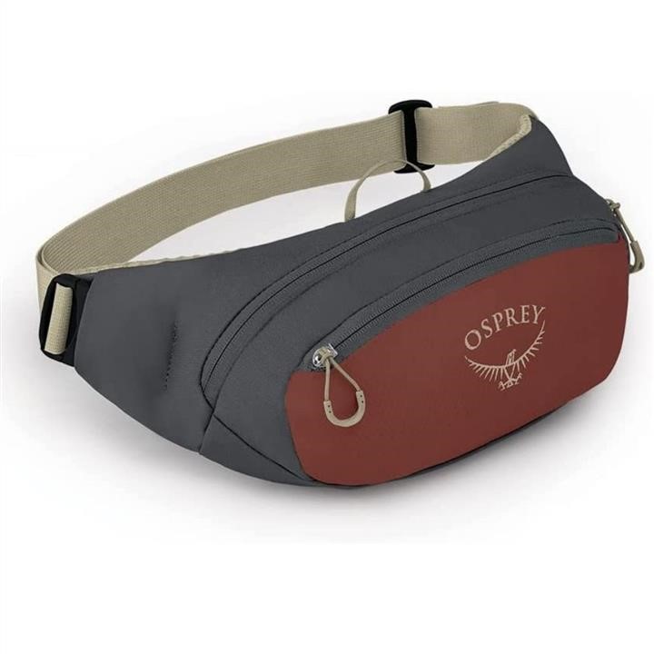 Osprey 009.2774 Поясна сумка Osprey Daylite Waist Red/Tunnel Vision Grey (коричневий) 0092774: Купити в Україні - Добра ціна на EXIST.UA!