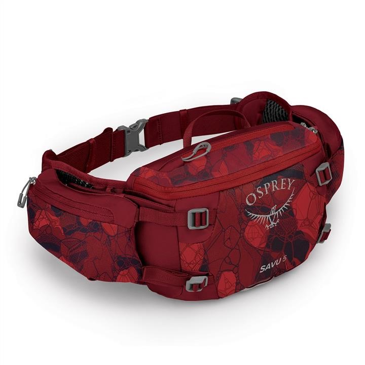 Osprey 009.2530 Поясна сумка Osprey Savu 5 Claret Red (червоний) 0092530: Купити в Україні - Добра ціна на EXIST.UA!