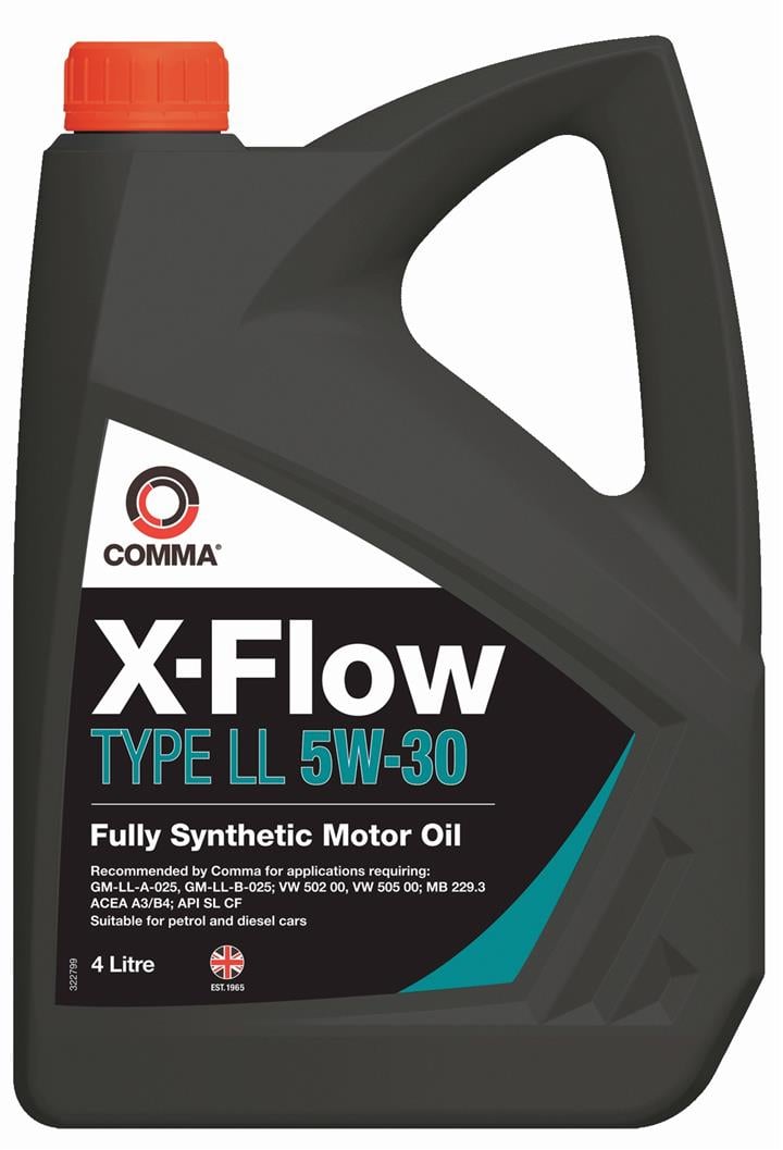 Comma XFLL4L Моторна олива Comma X-Flow Type LL 5W-30, 4л XFLL4L: Купити в Україні - Добра ціна на EXIST.UA!