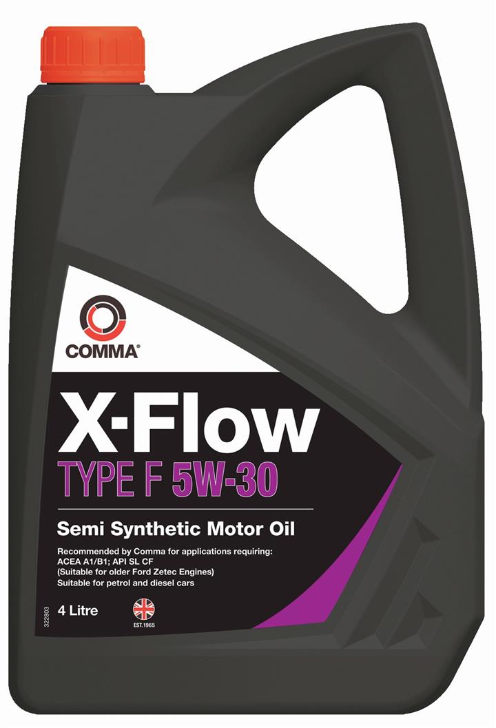 Comma XFF4L Моторна олива Comma X-Flow Type F 5W-30, 4л XFF4L: Купити в Україні - Добра ціна на EXIST.UA!