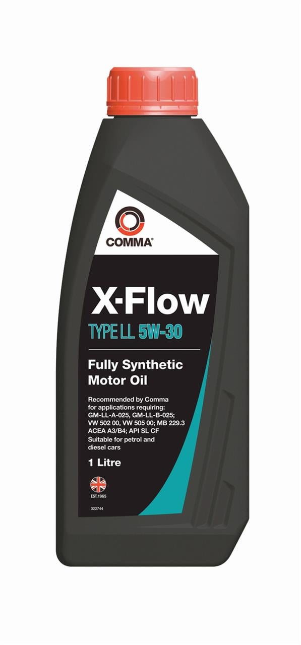 Comma XFLL1L Моторна олива Comma X-Flow Type LL 5W-30, 1л XFLL1L: Купити в Україні - Добра ціна на EXIST.UA!