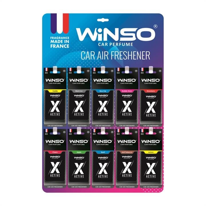 Winso 500030 Ароматизатор WINSO X ACTIVE бокс MIX 50шт 500030: Купити в Україні - Добра ціна на EXIST.UA!