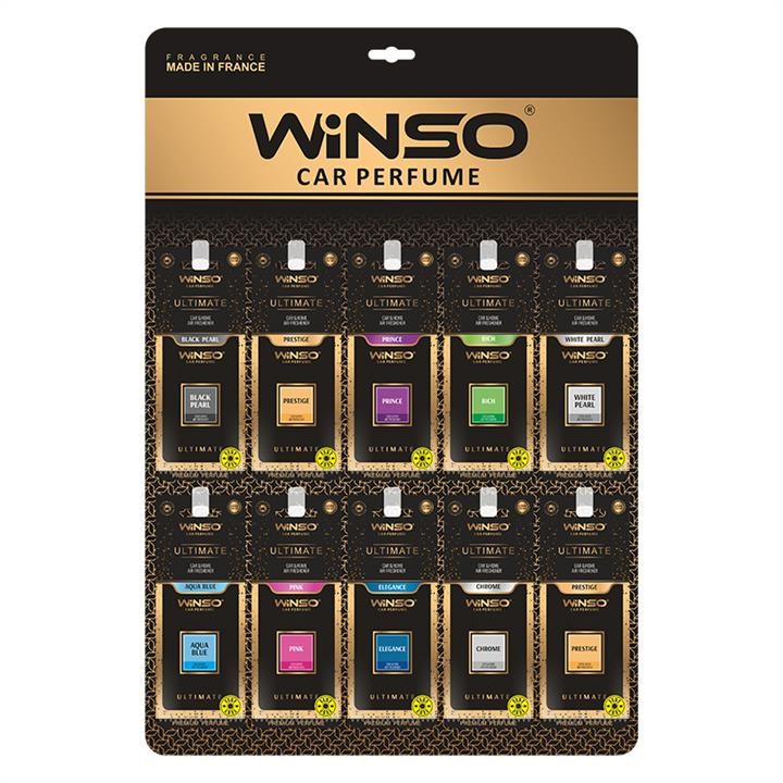 Winso 500079 Ароматизатор WINSO ULTIMATE CARD бокс 50шт 500079: Приваблива ціна - Купити в Україні на EXIST.UA!