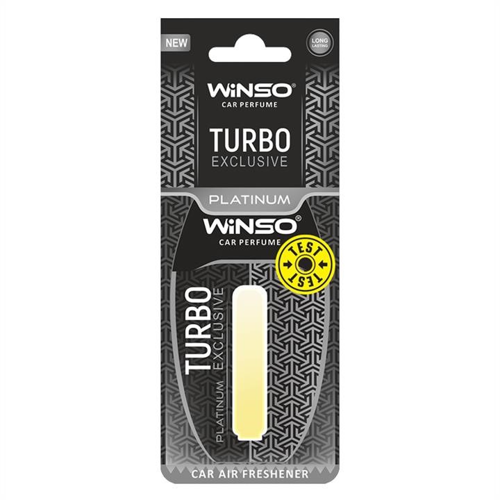 Winso 532860 Ароматизатор WINSO TURBO EXCLUSIVE PLATINUM 532860: Приваблива ціна - Купити в Україні на EXIST.UA!