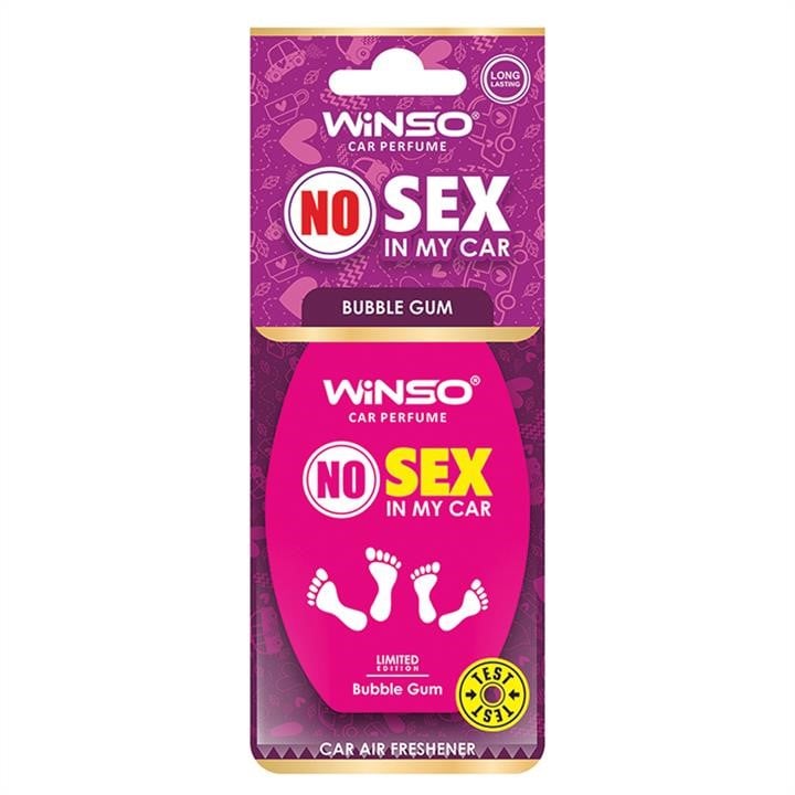 Winso 535840 Ароматизатор WINSO SEX IN MY CAR BUBBLE GUM 535840: Купити в Україні - Добра ціна на EXIST.UA!