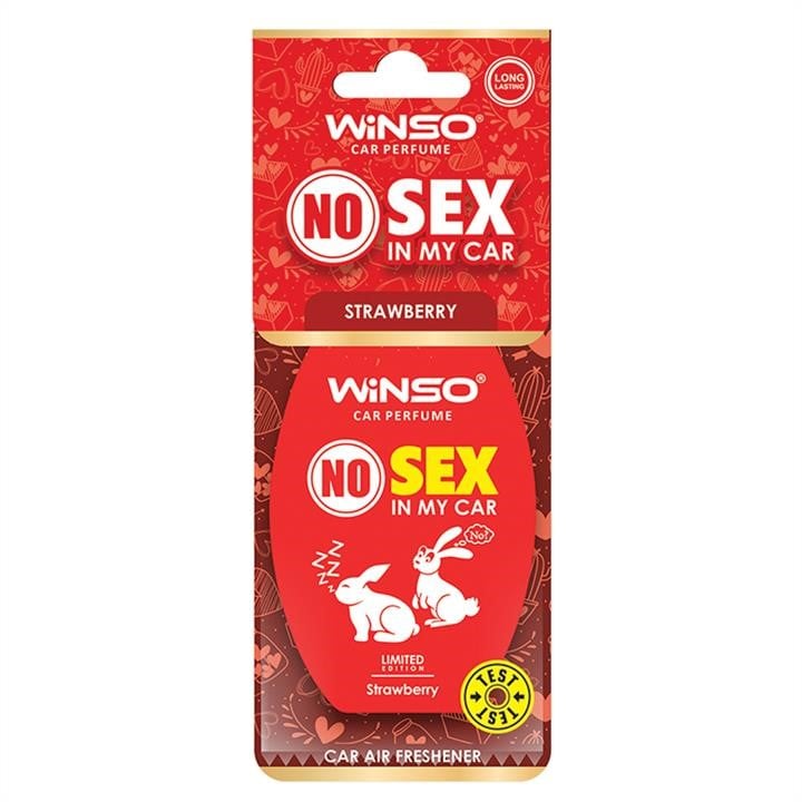 Winso 535870 Ароматизатор WINSO SEX IN MY CAR STRAWBERRY 535870: Купити в Україні - Добра ціна на EXIST.UA!