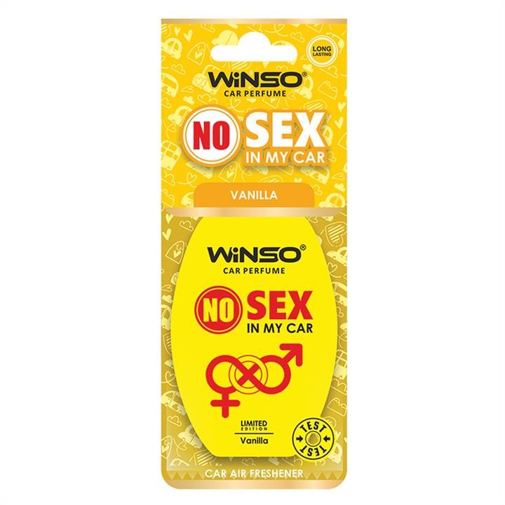 Winso 535880 Ароматизатор WINSO NO SEX IN MY CAR VANILLA 535880: Купити в Україні - Добра ціна на EXIST.UA!