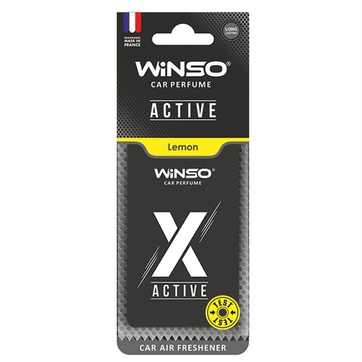 Winso 533480 Ароматизатор WINSO X ACTIVE LEMON 533480: Купити в Україні - Добра ціна на EXIST.UA!