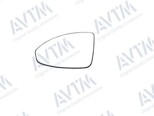 AVTM 186431454 Вкладиш бокового дзеркала лівого 186431454: Купити в Україні - Добра ціна на EXIST.UA!