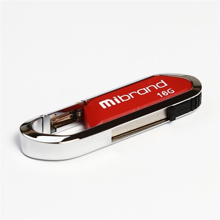 Mibrand MI2.0/AL16U7DR Накопичувач Flash Mibrand USB 2.0 Aligator 16Gb Dark Red MI20AL16U7DR: Купити в Україні - Добра ціна на EXIST.UA!
