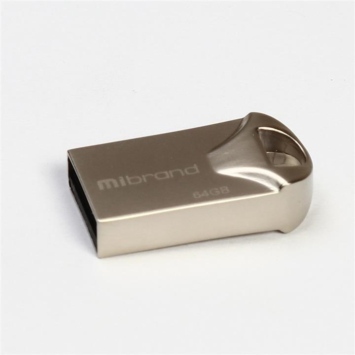 Mibrand MI2.0/HA64M1S Накопичувач Flash Mibrand USB 2.0 Hawk 64Gb Silver MI20HA64M1S: Купити в Україні - Добра ціна на EXIST.UA!