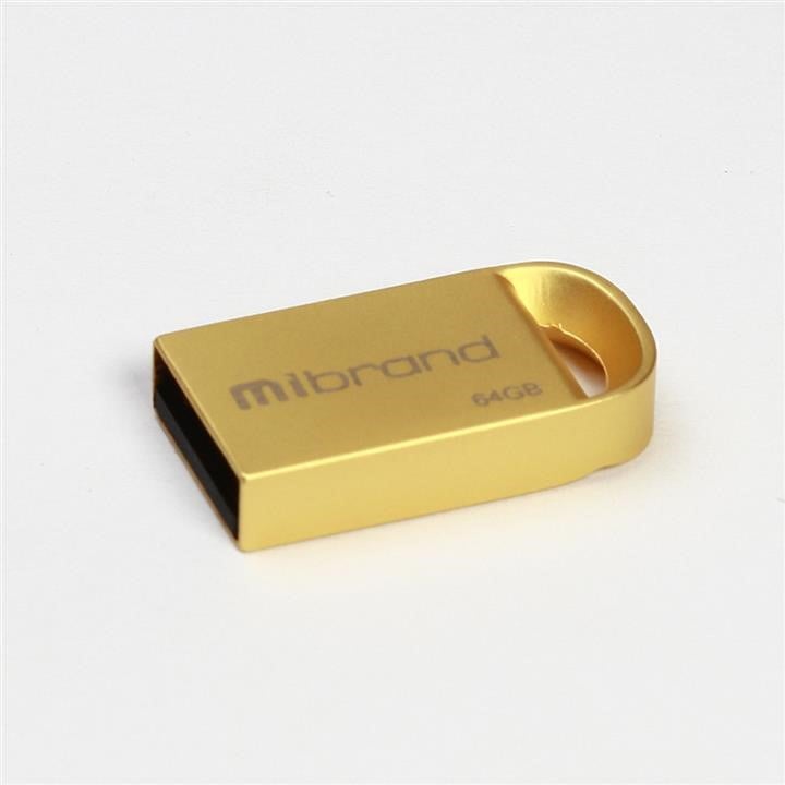 Mibrand MI2.0/LY64M2G Накопичувач Flash Mibrand USB 2.0 Lynx 64Gb Gold MI20LY64M2G: Купити в Україні - Добра ціна на EXIST.UA!