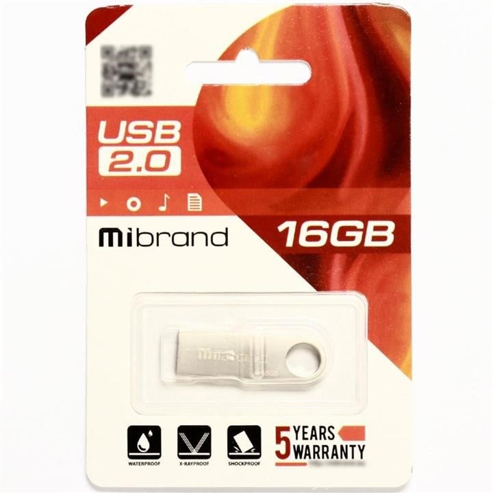 Mibrand MI2.0/PU16U1S Накопичувач Flash Mibrand USB 2.0 Puma 16Gb Silver MI20PU16U1S: Купити в Україні - Добра ціна на EXIST.UA!