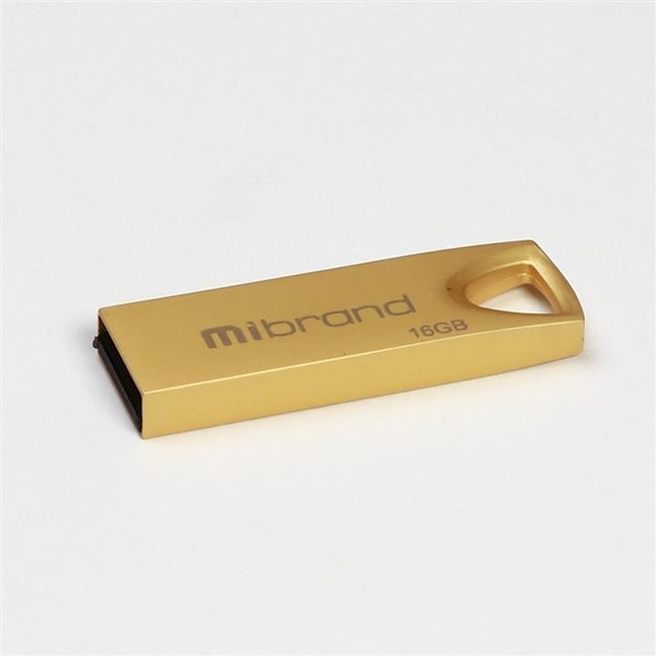 Mibrand MI2.0/TA16U2G Накопичувач Flash Mibrand USB 2.0 Taipan 16Gb Gold MI20TA16U2G: Купити в Україні - Добра ціна на EXIST.UA!