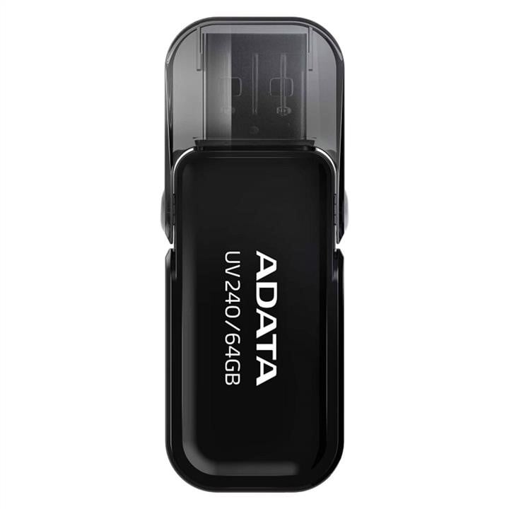 ADATA AUV240-64G-RBK Накопичувач Flash A-DATA USB 2.0 AUV 240 64Gb Black AUV24064GRBK: Купити в Україні - Добра ціна на EXIST.UA!
