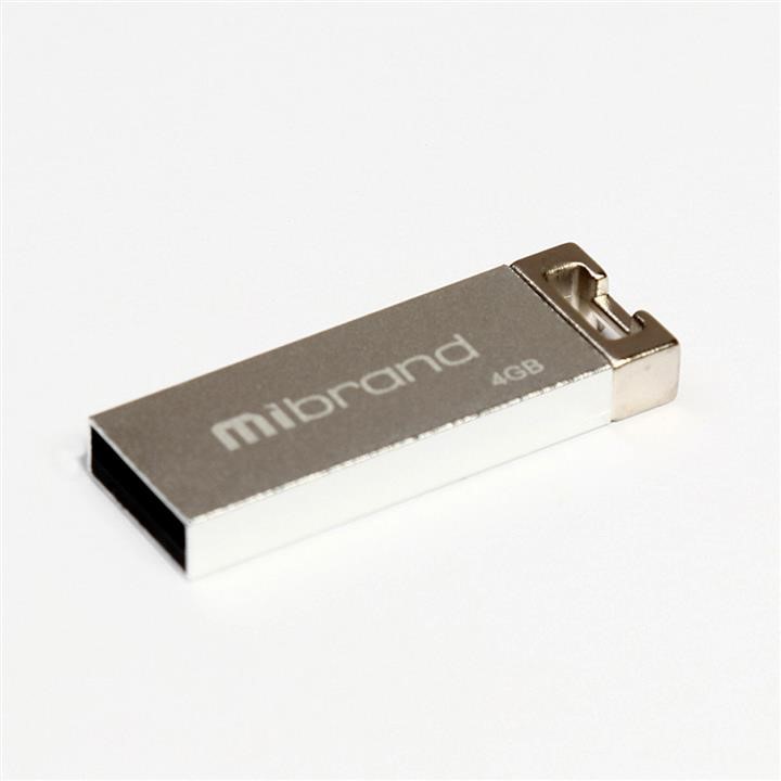 Mibrand MI2.0/CH4U6S Накопичувач Flash Mibrand USB 2.0 Chameleon 4Gb Silver MI20CH4U6S: Купити в Україні - Добра ціна на EXIST.UA!