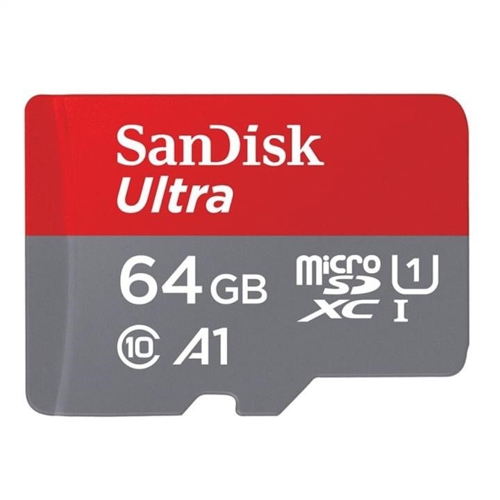 Sandisk SDSQUAB-064G-GN6MN Карта MicroSDXC (UHS-1) SanDisk Ultra 64Gb class 10 A1 (140Mb/s) SDSQUAB064GGN6MN: Купити в Україні - Добра ціна на EXIST.UA!