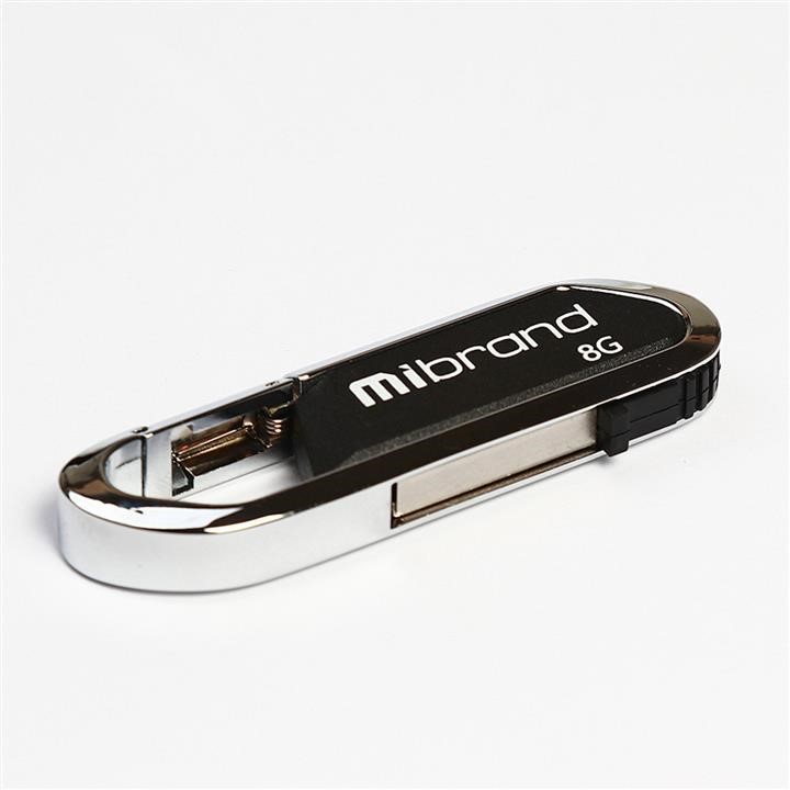 Mibrand MI2.0/AL8U7B Накопичувач Flash Mibrand USB 2.0 Aligator 8Gb Black MI20AL8U7B: Купити в Україні - Добра ціна на EXIST.UA!