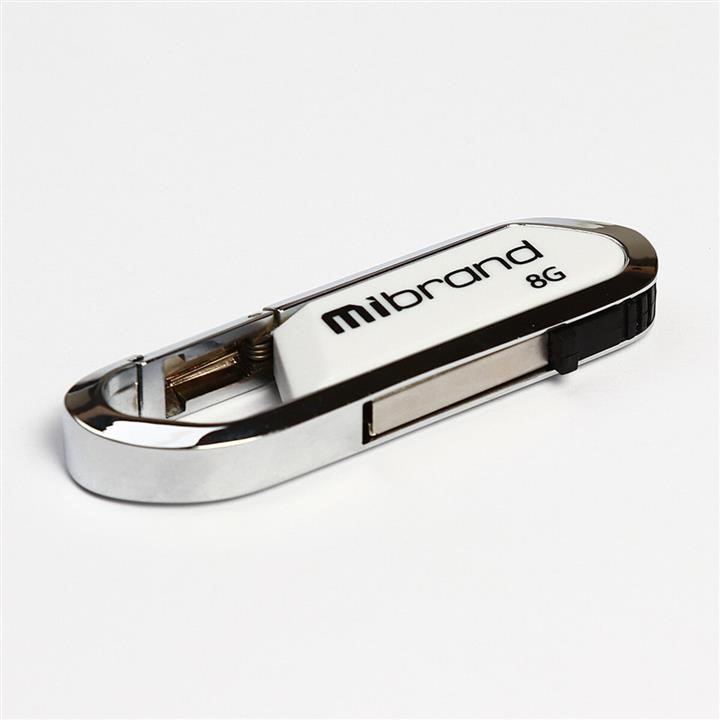 Mibrand MI2.0/AL8U7W Накопичувач Flash Mibrand USB 2.0 Aligator 8Gb White MI20AL8U7W: Купити в Україні - Добра ціна на EXIST.UA!