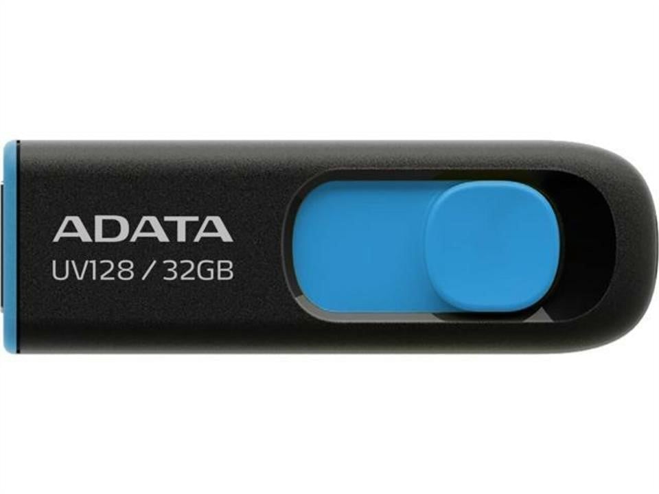 ADATA AUV128-32G-RBE Накопичувач Flash A-DATA USB 3.2 AUV 128 32Gb Black/Blue AUV12832GRBE: Купити в Україні - Добра ціна на EXIST.UA!