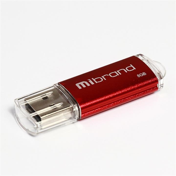 Mibrand MI2.0/CU8P1R Накопичувач Flash Mibrand USB 2.0 Cougar 8Gb Red MI20CU8P1R: Купити в Україні - Добра ціна на EXIST.UA!