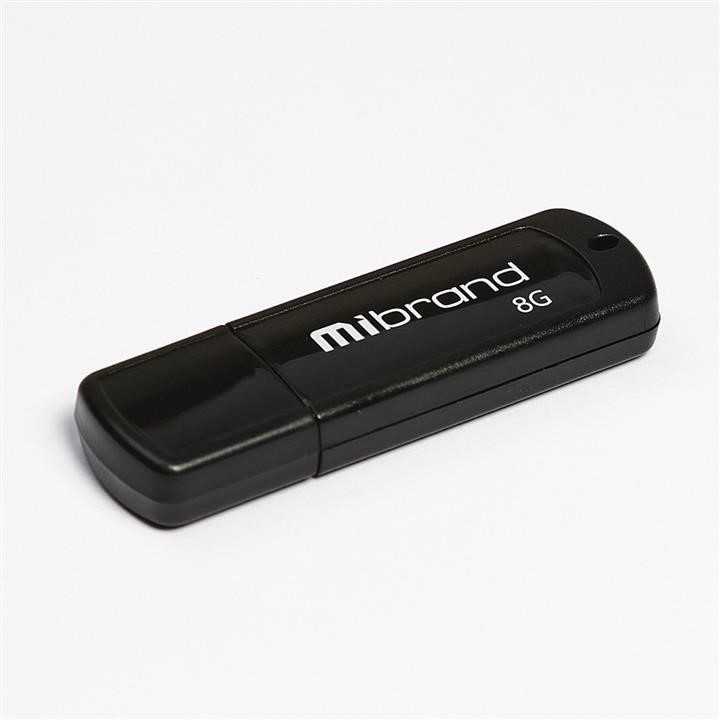 Mibrand MI2.0/GR8P3B Накопичувач Flash Mibrand USB 2.0 Grizzly 8Gb Black MI20GR8P3B: Купити в Україні - Добра ціна на EXIST.UA!