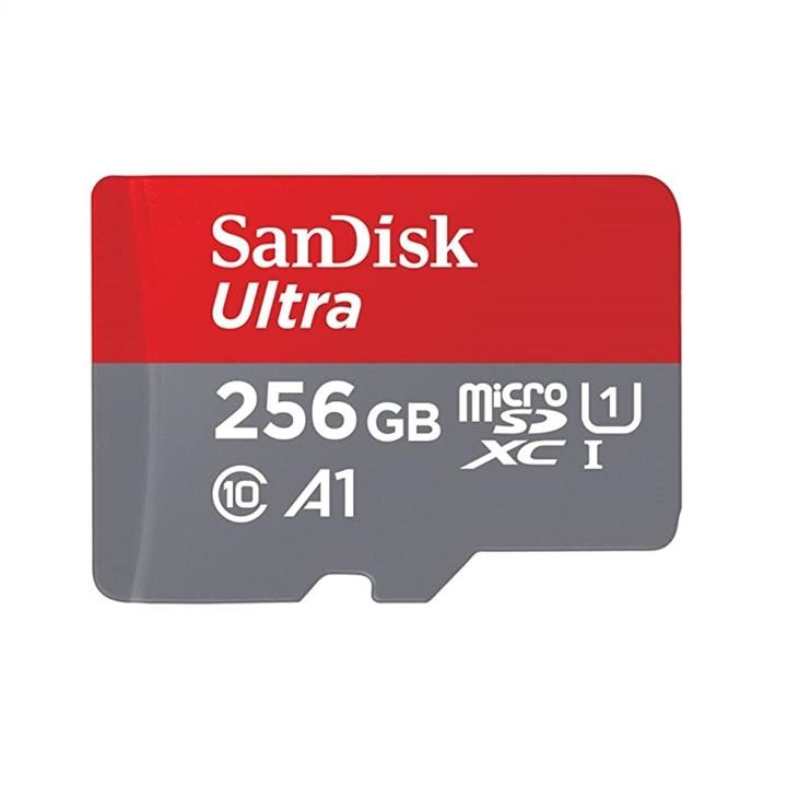 Sandisk SDSQUAC-256G-GN6MN Карта MicroSDXC (UHS-1) SanDisk Ultra 256Gb class 10 A1 (150MB/s) SDSQUAC256GGN6MN: Приваблива ціна - Купити в Україні на EXIST.UA!