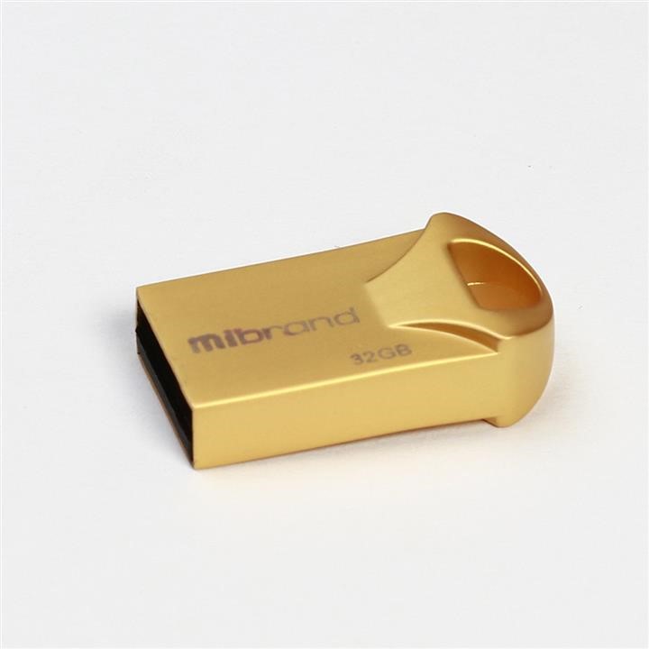 Mibrand MI2.0/HA32M1G Накопичувач Flash Mibrand USB 2.0 Hawk 32Gb Gold MI20HA32M1G: Приваблива ціна - Купити в Україні на EXIST.UA!