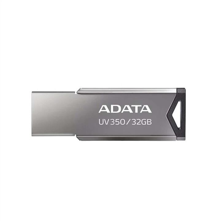 ADATA AUV350-32G-RBK Накопичувач Flash A-DATA USB 3.2 UV 350 32Gb Silver AUV35032GRBK: Купити в Україні - Добра ціна на EXIST.UA!