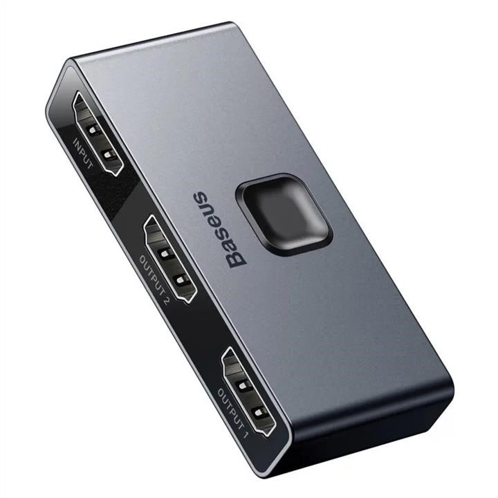 Baseus CAHUB-BC0G USB-Хаб Baseus Matrix HDMI Switcher (2in1or 1in2) Space Gray CAHUBBC0G: Купити в Україні - Добра ціна на EXIST.UA!