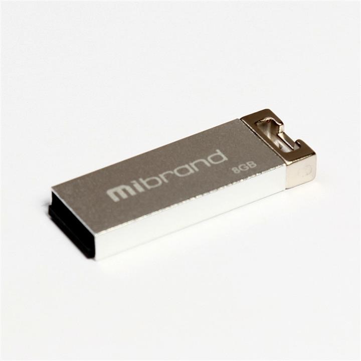 Mibrand MI2.0/CH8U6S Накопичувач Flash Mibrand USB 2.0 Chameleon 8Gb Silver MI20CH8U6S: Купити в Україні - Добра ціна на EXIST.UA!