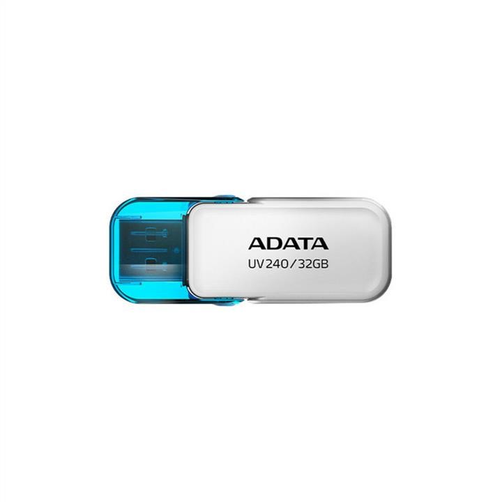ADATA AUV240-32G-RWH Накопичувач Flash A-DATA USB 2.0 AUV 240 32Gb White AUV24032GRWH: Купити в Україні - Добра ціна на EXIST.UA!