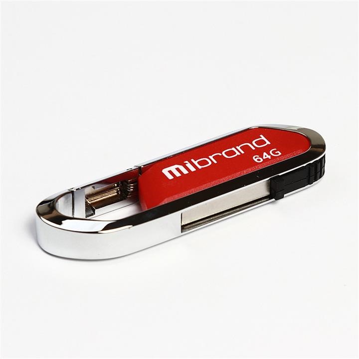 Mibrand MI2.0/AL64U7DR Накопичувач Flash Mibrand USB 2.0 Aligator 64Gb Dark Red MI20AL64U7DR: Купити в Україні - Добра ціна на EXIST.UA!