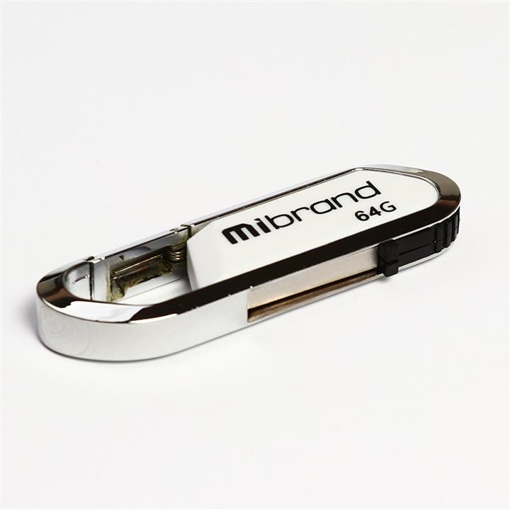 Mibrand MI2.0/AL64U7W Накопичувач Flash Mibrand USB 2.0 Aligator 64Gb White MI20AL64U7W: Купити в Україні - Добра ціна на EXIST.UA!