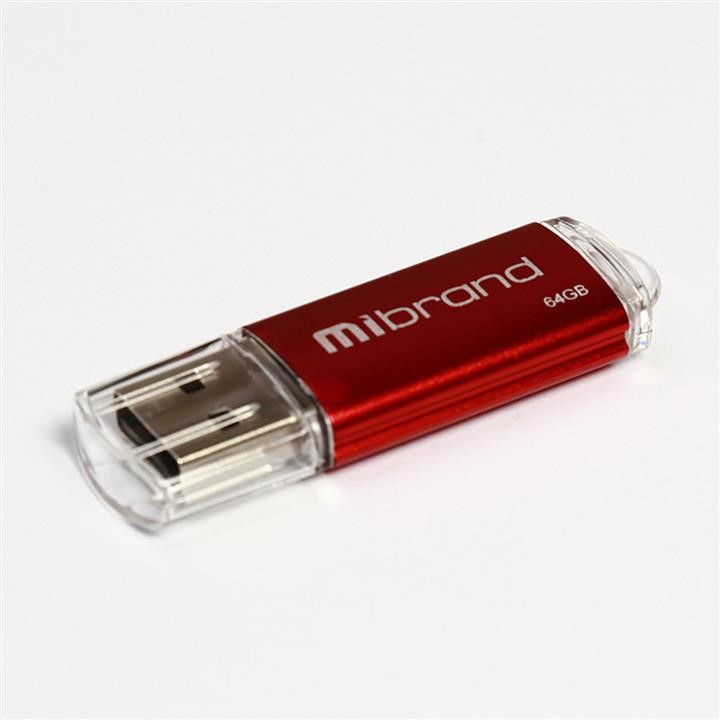 Mibrand MI2.0/CU64P1R Накопичувач Flash Mibrand USB 2.0 Cougar 64Gb Red MI20CU64P1R: Купити в Україні - Добра ціна на EXIST.UA!