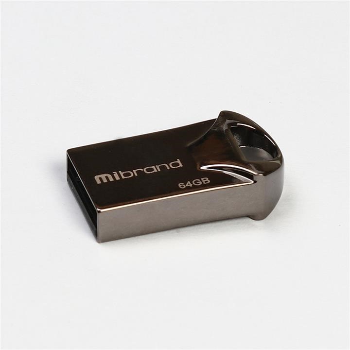 Mibrand MI2.0/HA64M1B Накопичувач Flash Mibrand USB 2.0 Hawk 64Gb Black MI20HA64M1B: Купити в Україні - Добра ціна на EXIST.UA!