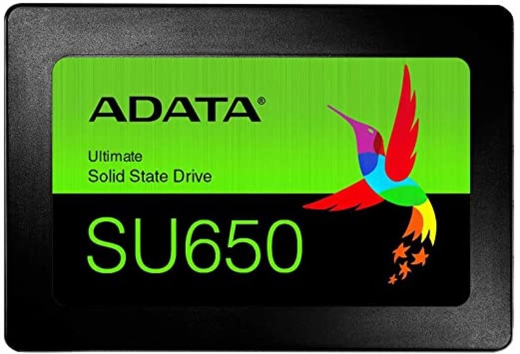 ADATA ASU650SS-480GT-R SSD-накопичувач ADATA Ultimate SU650 480GB 2.5&quot; SATA III 3D NAND TLC ASU650SS480GTR: Приваблива ціна - Купити в Україні на EXIST.UA!